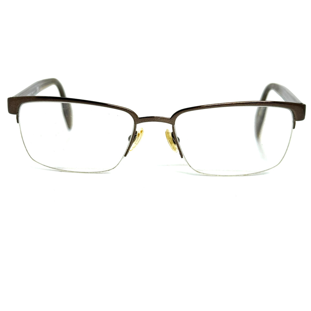 VERSACE MOD 1241 1269 54-18-145 Brown‎ Eyeglasses Frames Half rim 20212